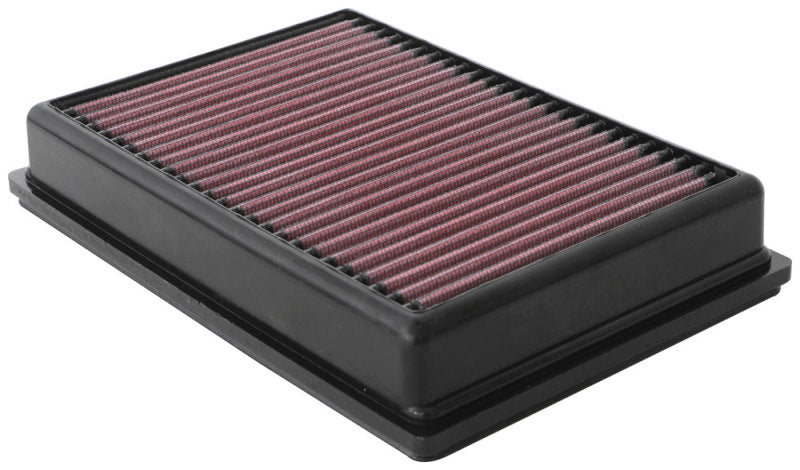 K&N 19-21 Ford Transit Connect L4-2.0L F/I Replacement Drop In Air Filter - 33-5104 for 2019-2023 Ford Transit Connect - angl