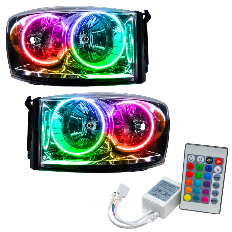 Oracle 07-08 Dodge Ram SMD HL - ColorSHIFT w/ Simple Controller SEE WARRANTY - 7034-504