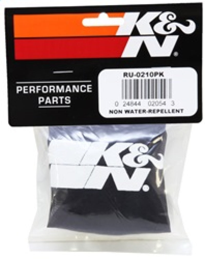 K&N Precharger Air Filter Wrap Black for 68-72 Honda CB350/CL350 / 87-02 Yamaha YFZ350 Banshee - RU-0210PK for 1987-2002 Yama