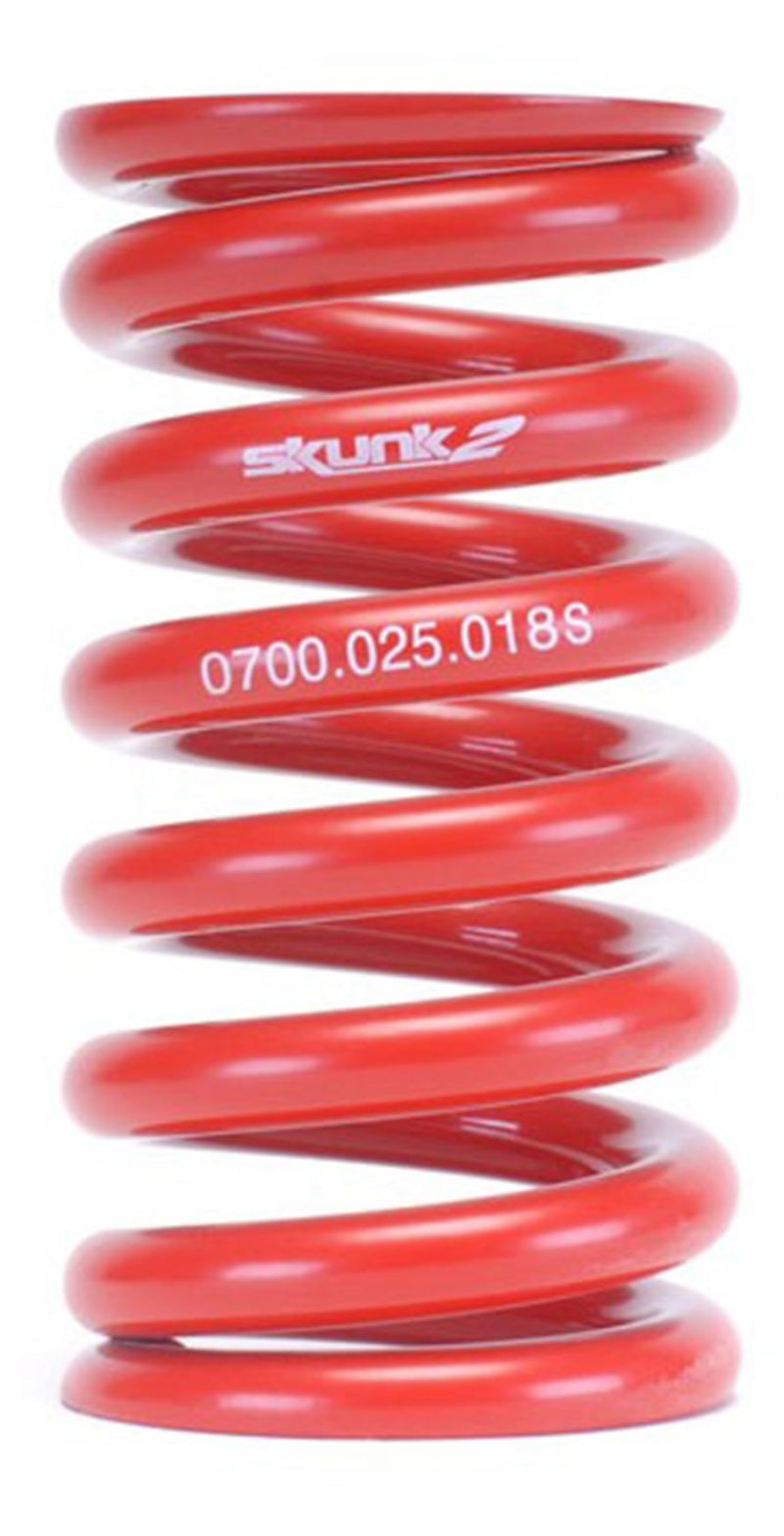 Skunk2 Universal Race Spring (Straight) - 7 in.L - 2.5 in.ID - 16kg/mm (0700.250.016S) - 521-99-1140 for 1988-2011 Honda Civi