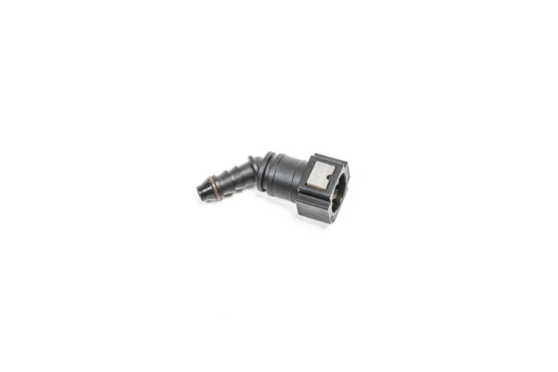 Radium Engineering 5/16in SAE Female To 45Degree 5/16in Barb - 14-0885 by Radium Engineering - front view