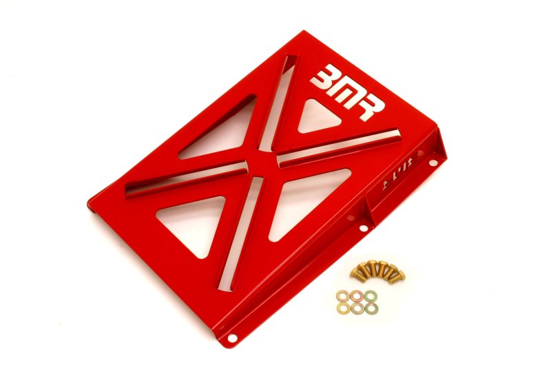 BMR 67-69 1st Gen F-Body Convertible Only Driveshaft Tunnel Brace - Red - DTB003R by BMR Suspension