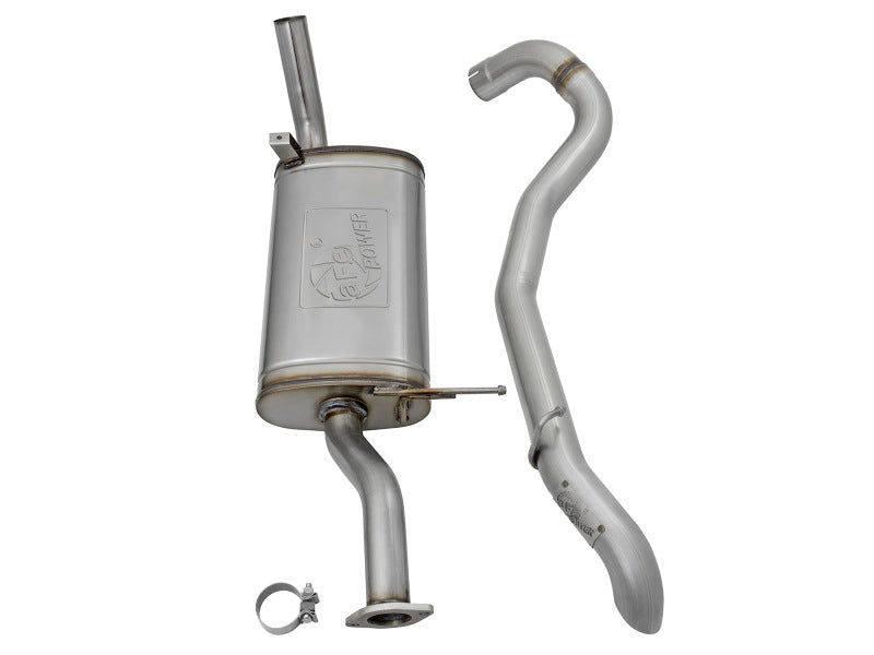 aFe MACHForce XP 3in SS Cat-Back Hi Tuck Exhaust 97-16 Nissan Patrol (Y61) I6-4.8L - 49-46123