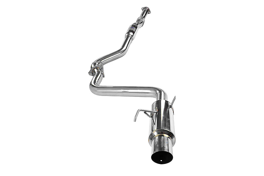 Invidia 08+ WRX Sedan 76mm (101mm tip) Single N1 SS Tip Cat-back Exhaust - HS08SW4GTP