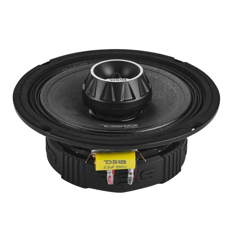 DS18 6.5in 200 Watts RMS 4 ohm Mid-Range Water Resistant Cone Shallow Loudspeaker - PRO-ZT6SL - rear view