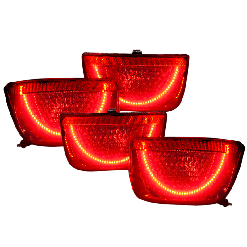 Oracle 10-13 Chevrolet Camaro LED Afterburner Tail Light Halo Kit - Red SEE WARRANTY - 2533-003
