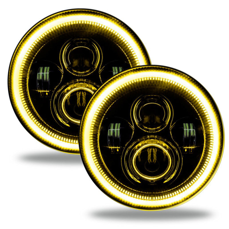 Oracle Jeep Wrangler JL/Gladiator JT 7in. High Powered LED Headlights (Pair) - Dynamic SEE WARRANTY - 5769J-332