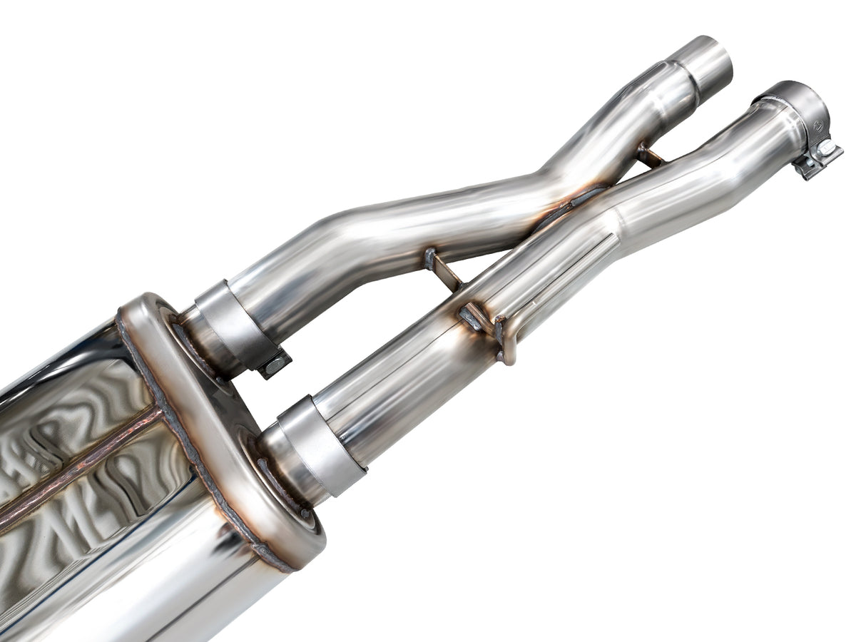 AWE Gen 3 Raptor SwitchPath Exhaust  - Chrome Silver Tips - 3025-32356