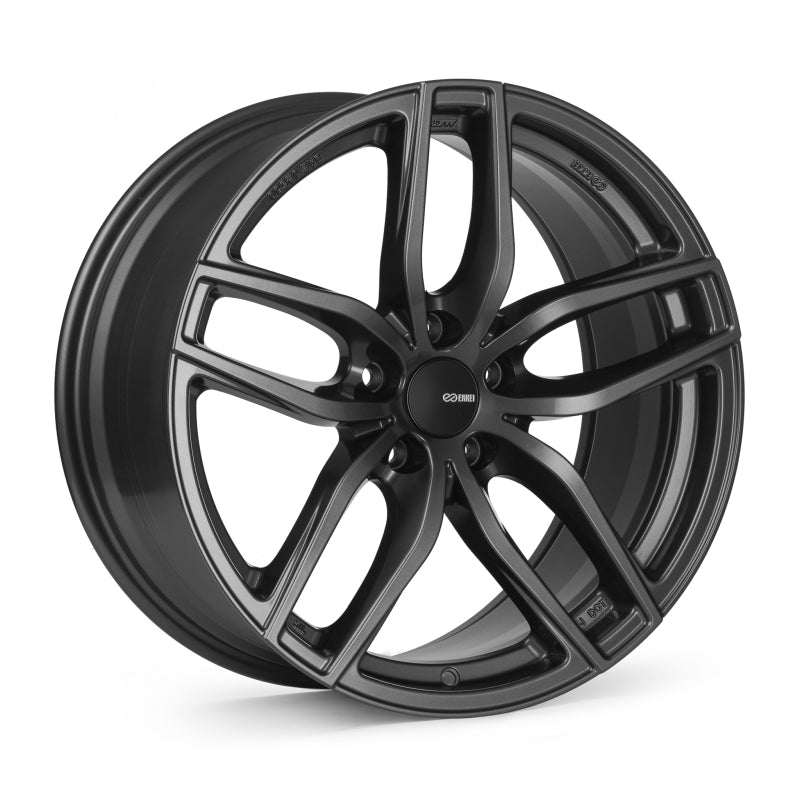 Enkei Tune 18x8 / 5x112 BP / ET45 / 72.6mm Bore - Gloss Gunmetal Wheel - 555-880-4445GM