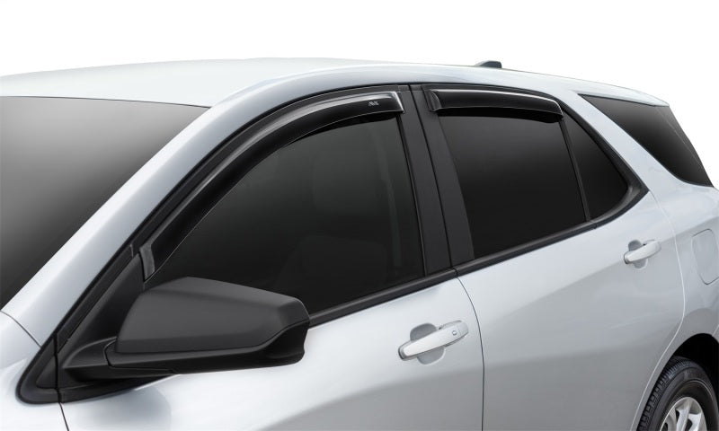 AVS 01-07 Toyota Highlander Ventvisor In-Channel Front &amp; Rear Window Deflectors 4pc - Smoke - 194357