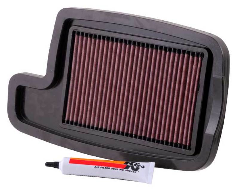K&amp;N Arctic Cat 12.813in O/S L x 7.5in O/S W x .875in H Replacement Air Filter - AC-4004