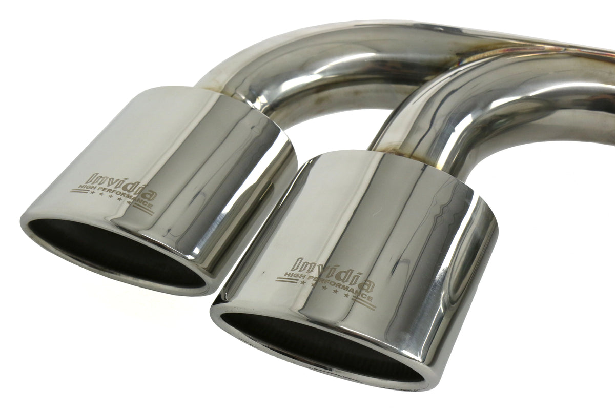 Invidia 15+ VW Golf-R Q300 w/ Oval Stainless Steel Tips Cat-Back Exhaust - HS14GFRG3S