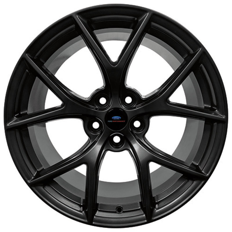 Ford Racing 2018 Mustang GT HP 19x10.5 Matte Black Wheel - M-1007-DC19105MB