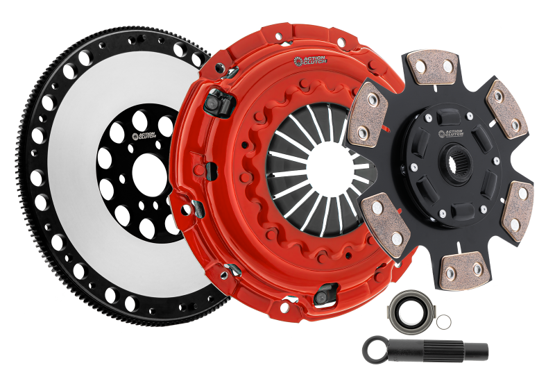 Action Clutch 99-00 BMW 328i 2.5L (4-Door) RWD Stage 3 Clutch Kit (1MS) w/Lightened Flywheel - ACR-3495