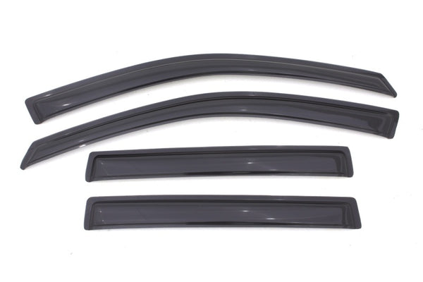 AVS 11-17 Jeep Compass (Old Body Style) Ventvisor Outside Mount Window Deflectors 4pc - Smoke - 94540 for 2011-2017 Jeep Comp