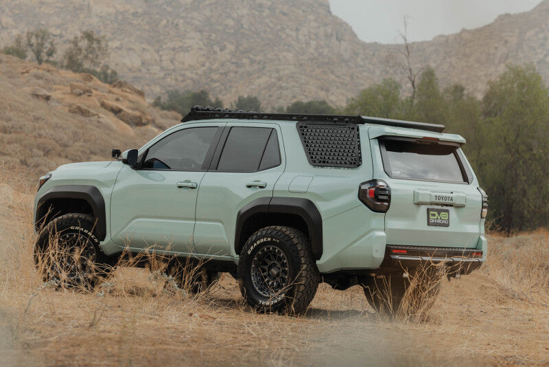 DV8 25-26 Toyota 4Runner Exterior Window Molle for DV8 Roof Rack - Driver - RRTF3-02EMD