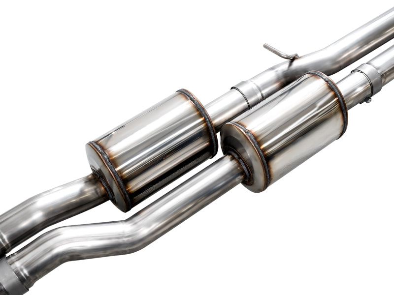 AWE 25+ RAM 1500 3.0TT 0FG Catback Touring Exhaust - Diamond Black Tips - 3015-33530