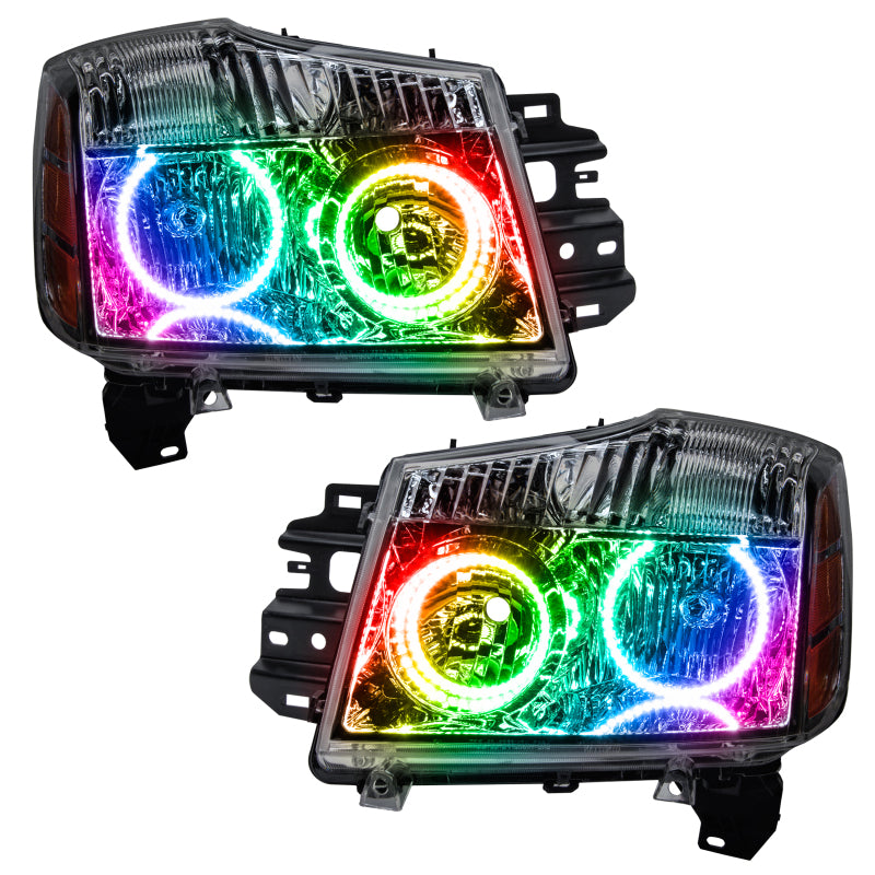 Oracle 08-15 Nissan Armada SMD HL - ColorSHIFT w/ Simple Controller SEE WARRANTY - 8106-504