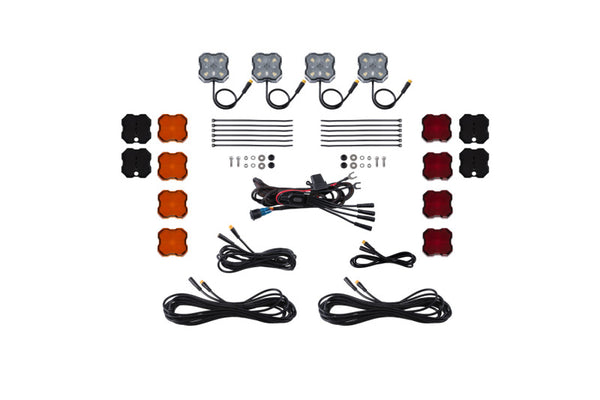 Diode Dynamic Single-Color Rock Light Installer Magnet Mount Kit (4-pack) - DD7739 by Diode Dynamics - front view