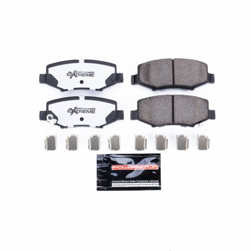 Power Stop 07-18 Jeep Wrangler Rear Z36 Truck & Tow Brake Pads w/Hardware - Z36-1274