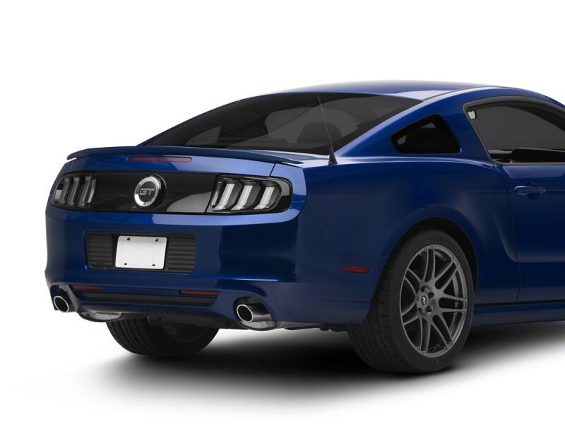 Raxiom 13-14 Ford Mustang CXR Series LED Tail Lights- Black Housing- Smoked Lens - 441705 - close-up view 5