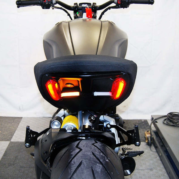 New Rage Cycles 19+ Ducati Diavel 1260 Rear Turn Signals - 1260-RTS - front view