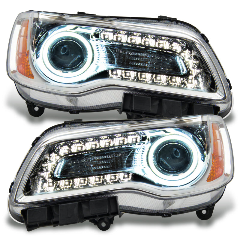Oracle 11-14 Chrysler 300C SMD HL - Chrome - NON HID - White SEE WARRANTY - 7728-001