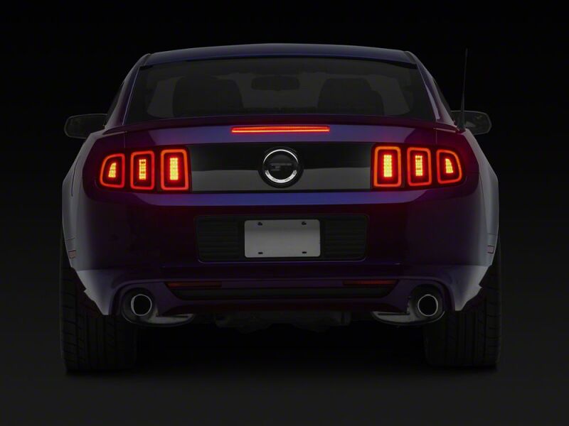 Raxiom 10-14 Ford Mustang Axial Series LED Third Brake Light- Red Lens - 435205 - close-up view 5