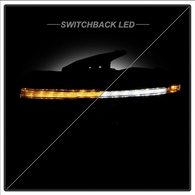 Spyder 14-21 Jeep Grand Cherokee Proj Headlights - Halogen Model Only - PRO-YD-JGC14HALSI-SBGR-BK - 5088949