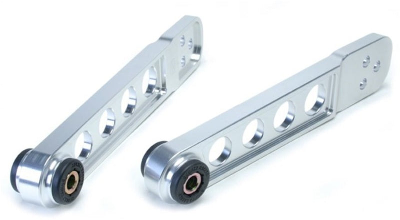 Skunk2 01-05 Honda Civic Clear Anodized Rear Lower Control Arm (Includes Socket Tool) - 542-05-0225 for 2001-2005 Honda Civic