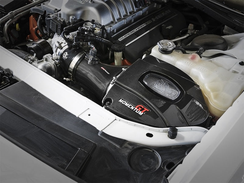 aFe Momentum GT Black Series Carbon Fiber CAIS 15-16 Dodge Challenger SRT Hellcat V8-6.2L (sc) - 52-72204-CF