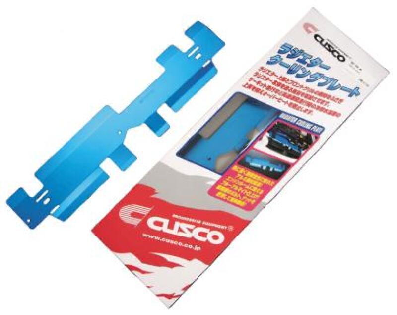 Cusco MISC Radiator Cooling Plate CP9A EVO5/6 Blue - 561 003 AL