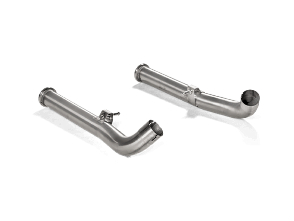 Akrapovic 2019 Mercedes-Benz G63 AMG Link Pipe Set for OPF/GPF (SS) - L-ME/SS/1 for 2019 Mercedes Benz G63