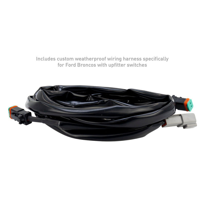 Borne Off-Road 21+ Bronco Light Pods 2pc Ditch 3x3 Spot Upfit - BNLT-BR-21-DT2SU