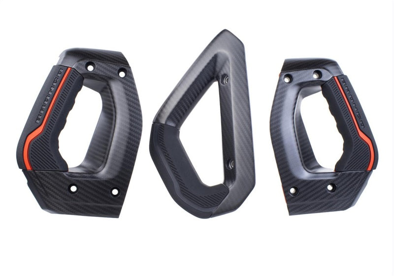 Ford Racing 21-23 Bronco Carbon Fiber Grab Handle Kit - M-7220-BCF