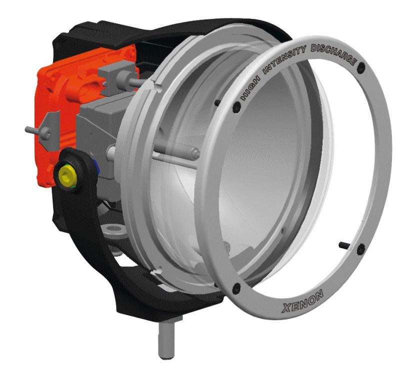 Hella Rallye 4000i Xenon Driving Beam Compact - 6.693in Dia 35.0 Watts 12V D1S - 009094331