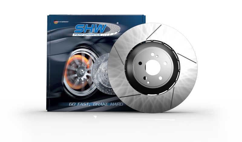 SHW 17-20 Porsche Panamera 4 3.0L w/20in Wheel w/o Ceramics Left Rear Slot LW Rotor (971615601G) - PRL49927