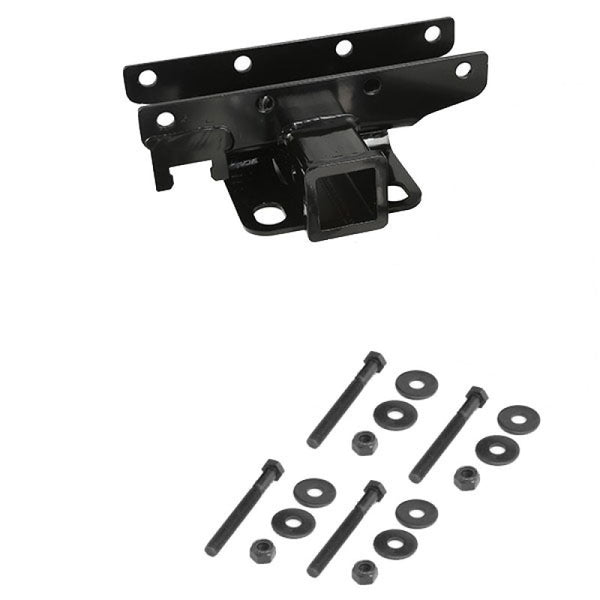 Rugged Ridge 2in Receiver Hitch 07-18 Jeep Wrangler JK - 11580.10 for 2007-2018 Jeep Wrangler - front view