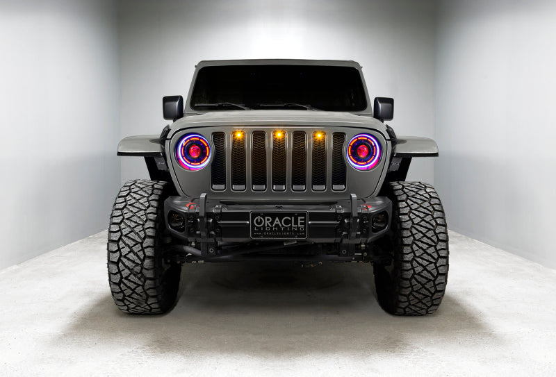 Oracle Oculus Bi-LED Projector Headlights for Jeep JL/Gladiator JT - w/ BC1 Controller SEE WARRANTY - 5839-335
