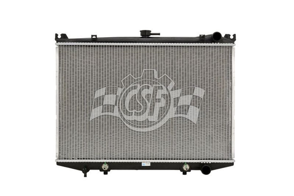 CSF 86-94 Nissan D21 2.4L OEM Plastic Radiator - 2813 for 1986-1994 Nissan D21