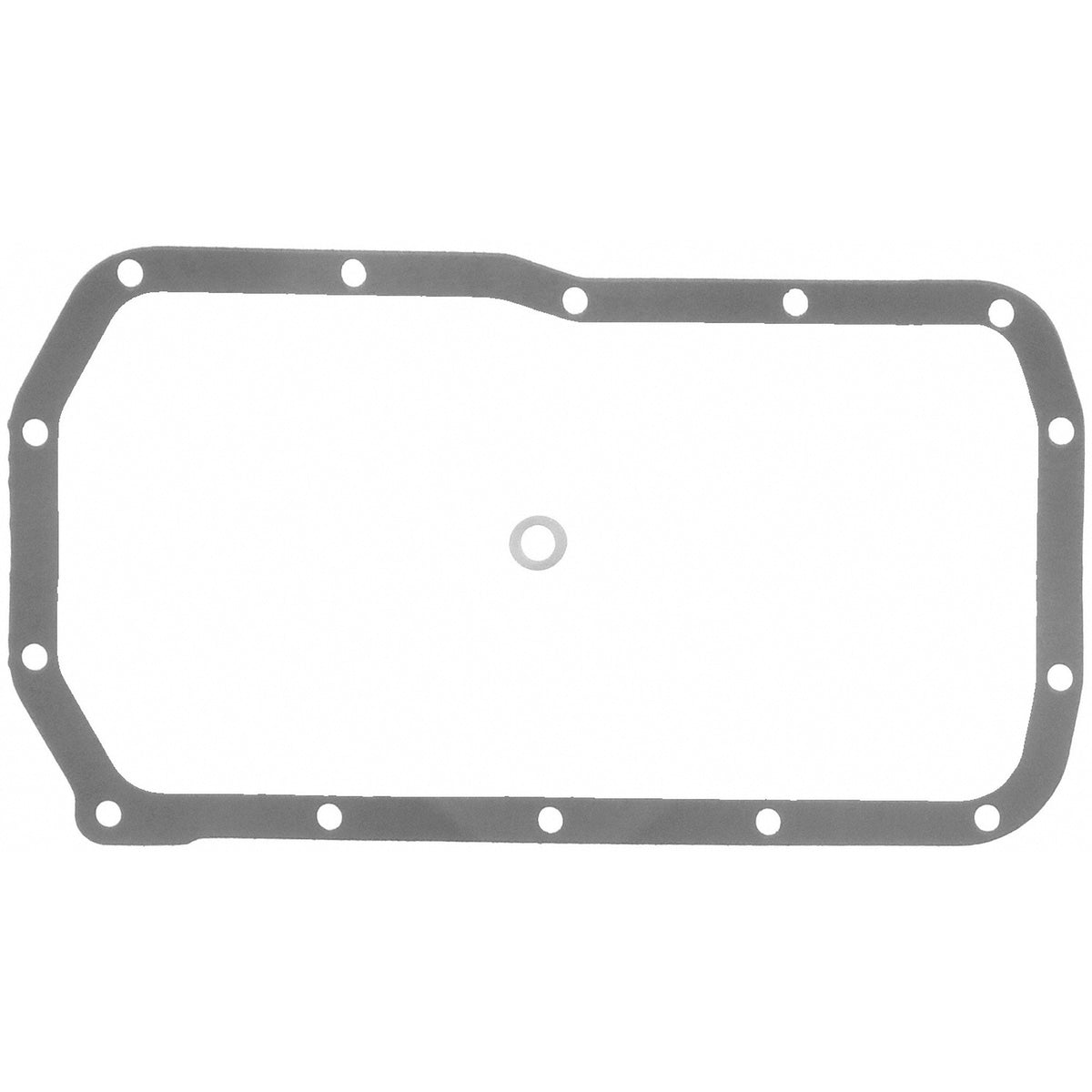 Fel-Pro 1800 Engine Oil Pan Gasket Set Rubber-coated fiber - front view