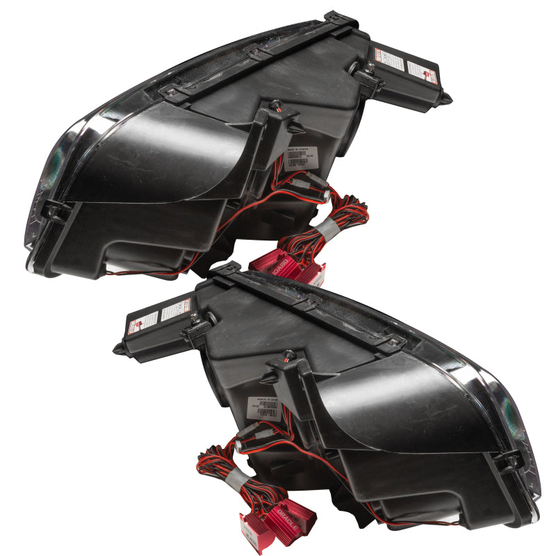 Oracle 05-10 Dodge Charger SMD HL (Non-HID) - Triple Halo - ColorSHIFT w/ BC1 Cntrl SEE WARRANTY - 8197-335
