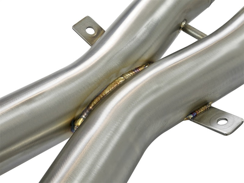 aFe MACH Force-Xp 2-1/2in 304 SS Cat-Back Exhaust w/ Black Tips 05-08 BMW Z4 M Coupe (E86) L6 3.2L - 49-36339-B