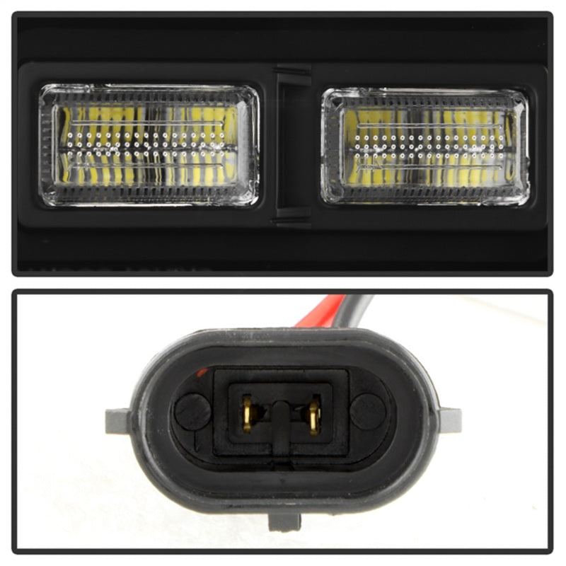 Spyder 14-21 Jeep Grand Cherokee Proj Headlights - Halogen Model Only - PRO-YD-JGC14HALSI-SBGR-BK - 5088949
