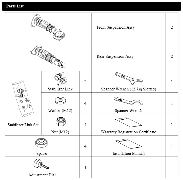 HKS Hipermax R VAB Full Kit - 80310-AF003