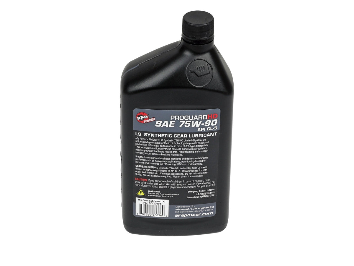 aFe Pro Guard D2 Synthetic Gear Oil, 75W90 1 Quart - 90-20001