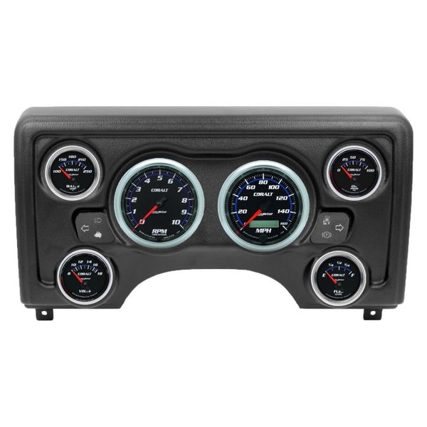 Autometer Cobalt Direct Fit Dash Kit 97-06 Jeep TJ (2 x 3-3/8in. / 4 x 2-1/16in.) - 90011-05