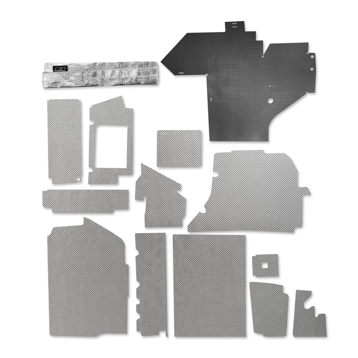DEI 14-22 Kawasaki Teryx SXS Heat Shield Kit - 901057 by DEI - front view