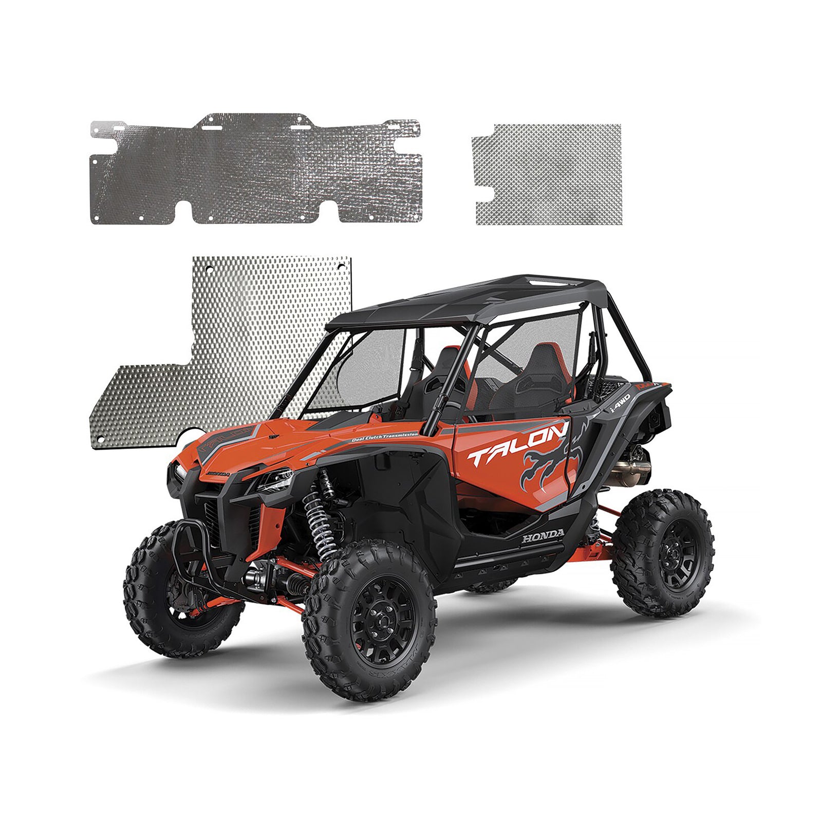 DEI 19-20 Honda Talon 1000 (2-Seater) Heat Control Kit - 902111 by DEI - front view