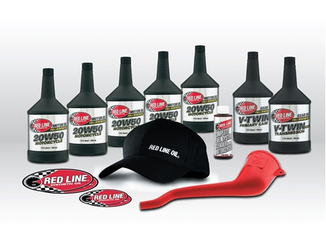 Red Line Powersport Motor Oil V-Twin 20W60Hd PowerPack Kit